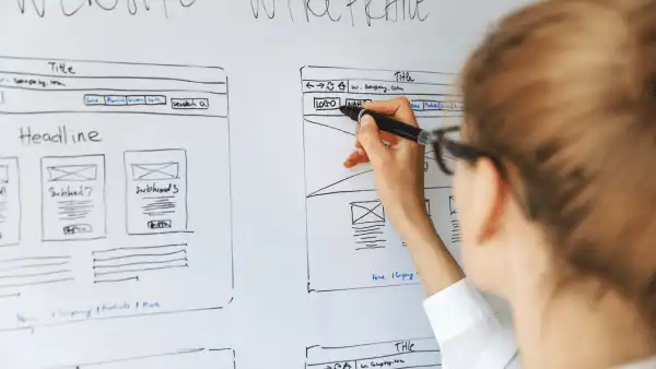 Web Design Wireframe