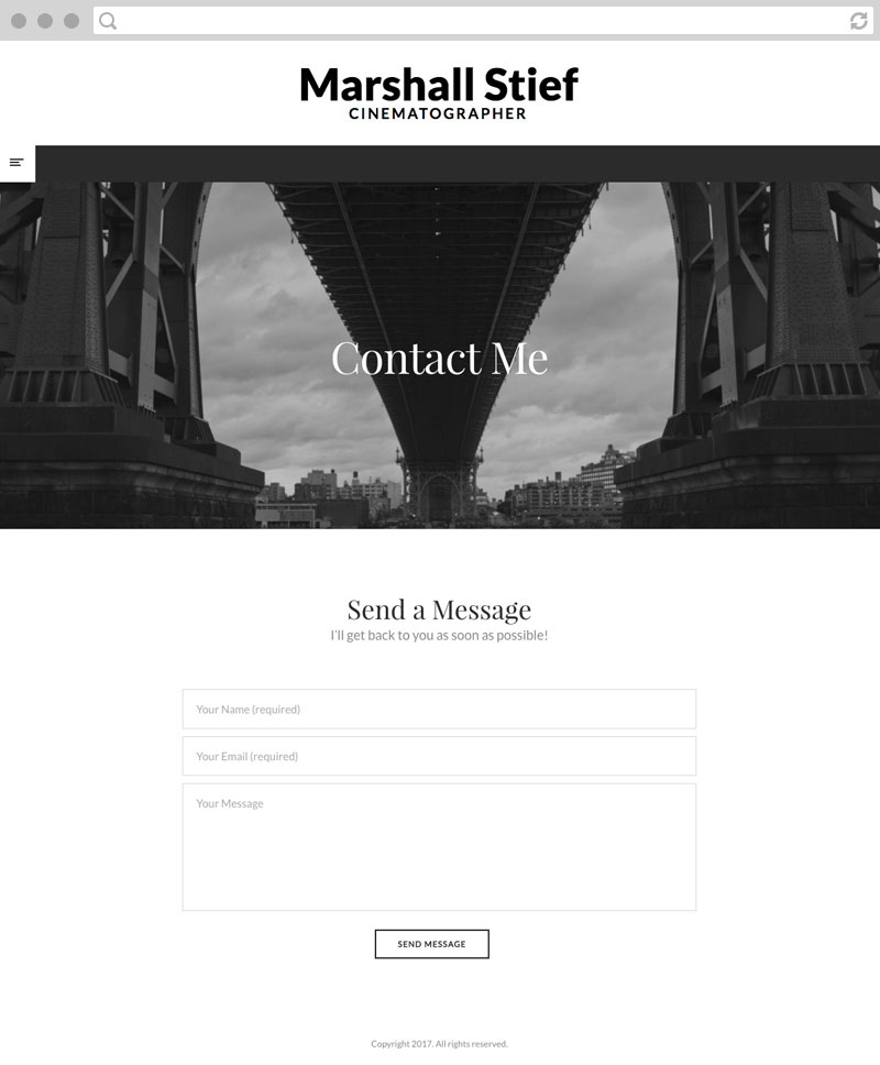 Website Design: Contact Us